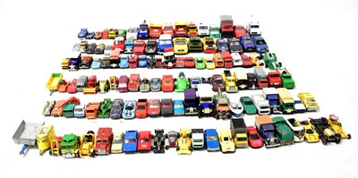 Lot 378 - A collection of playworn diecast models to...