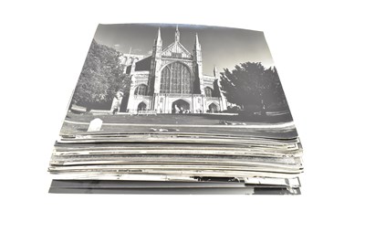Lot 407 - A collection of c.1970s large black and white...