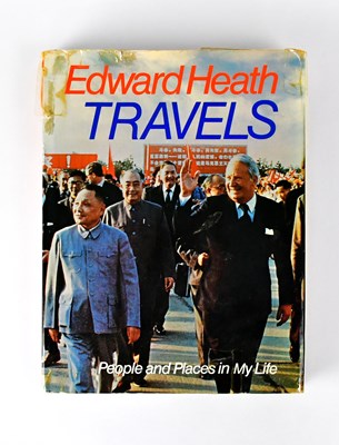 Lot 515 - A signed copy of Edward Heath 'Travels: People...