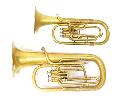 Lot 531 - BARRATTS OF MANCHESTER; a euphonium, together...