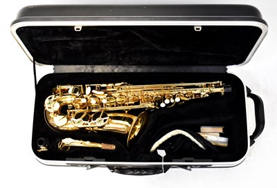 Lot 532 - ELKHART; a Series II saxophone, serial no....