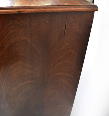 Lot 32 - A George III mahogany chest of four long...
