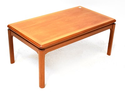 Lot 29 - A Parker Knoll teak coffee table of...