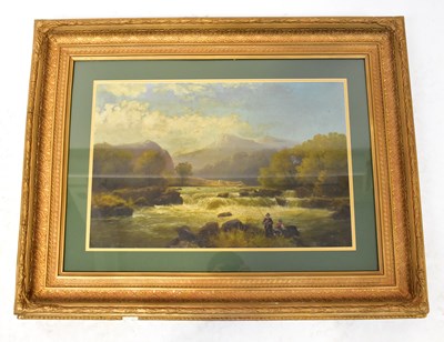 Lot 425 - F. MUSCHAMP (fl. 1865-1885); oil on canvas,...