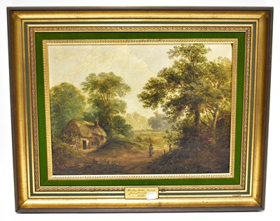 Lot 431 - JAMES PAUL ANDRE JNR (1823-1867); oil on...