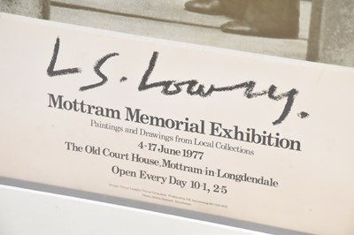 Lot 41 - LAURENCE STEPHEN LOWRY RBA RA (1887-1976); a...