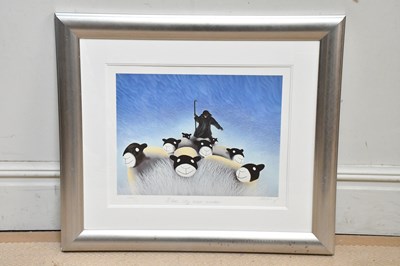 Lot 492 - MACKENZIE THORPE (born 1956); a pencil signed...