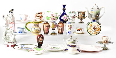 Lot 296 - A quantity of 19th and 20th century ceramics,...