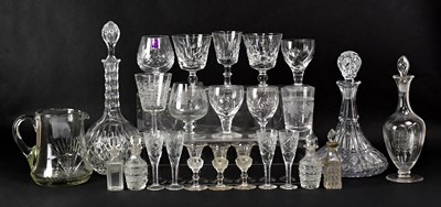 Lot 332 - A large quantity of glassware, comprising two...