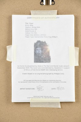 Lot 19 - AKSE P19; a digital photographic giclée print...
