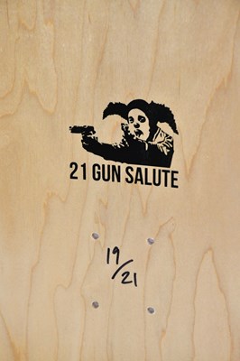 Lot 18 - BANKSY (b.1974); Clown Skateboards, 21st...