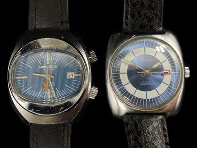 Lot 1324 - Two gentleman's 1970s wristwatches, a Memostar...