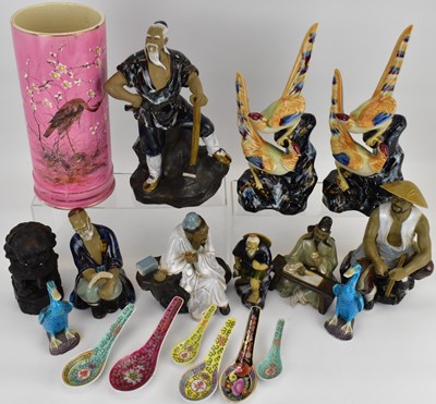 Lot 478 - Various vintage and antique Asian and...