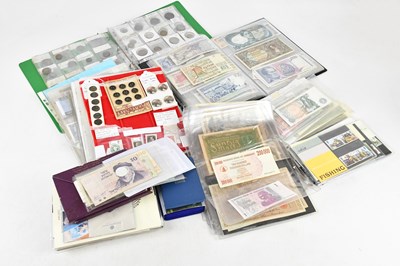 Lot 1409 - An extensive collection of coins and bank...
