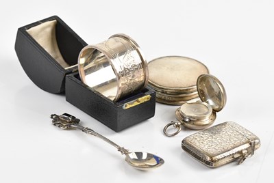 Lot 1186 - JOHN CLIFFORD; a Victorian hallmarked silver...