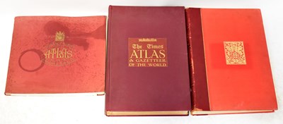 Lot 510 - Three map books comprising John Bartholomew...