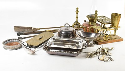Lot 1511 - A collection of 19th century and later silver...