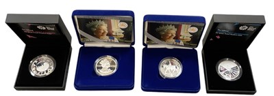 Lot 1481 - ROYAL MINT; two cased 2002 Her Majesty The...