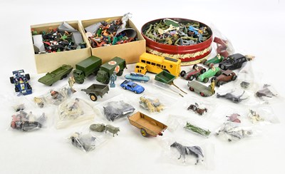 Lot 830 - A collection of Britains and other toys, to...