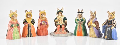 Lot 630 - ROYAL DOULTON; seven Bunnykins figures 'Henry...