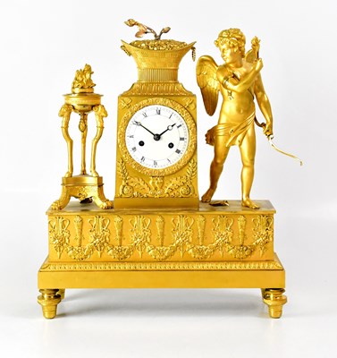 Lot 173 - An early 19th century French Empire ormolu...