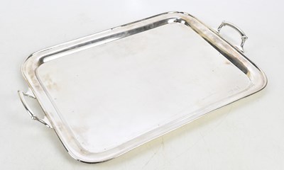 Lot 1169 - VINERS LTD; a George VI hallmarked silver twin...