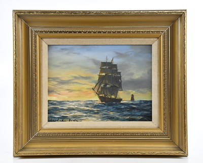 Lot 447 - JOHN BENTHAM-DINSDALE (1927-2008); oil on...