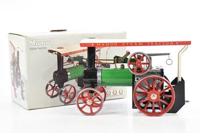 Lot 823 - MAMOD; a boxed steam tractor.