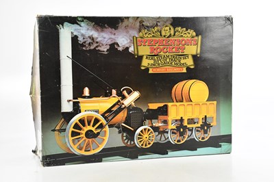 Lot 821 - HORNBY RAILWAYS; a boxed live steam Stephenson'...