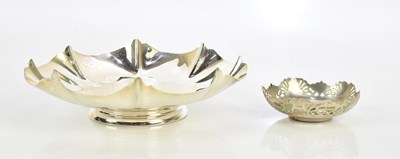 Lot 1249 - VINERS LTD; a George VI hallmarked silver bowl,...
