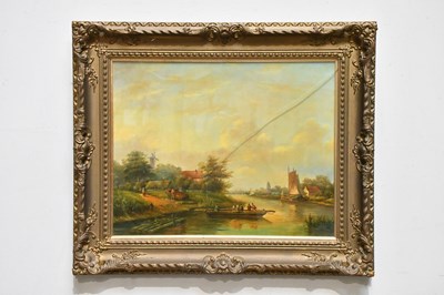 Lot 471 - ENGLISH SCHOOL; 19th century oil on canvas,...