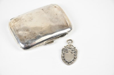 Lot 1187 - A WILCOX; a George V hallmarked silver...