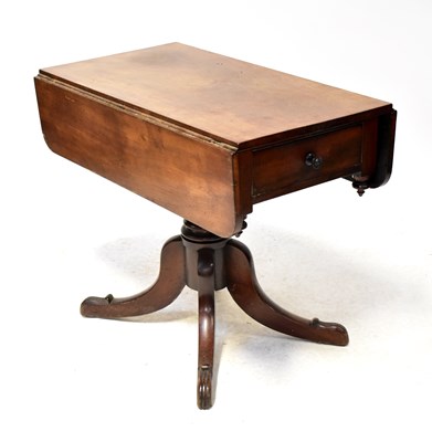 Lot 76 - A Victorian mahogany Pembroke table with...