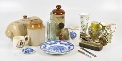 Lot 687 - A collection of sundry ceramics including...