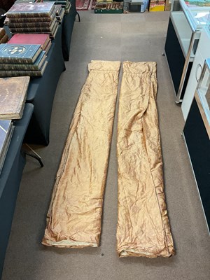 Lot 1527 - A pair of two tone dark copper and dark coral...