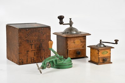 Lot 1386 - A small group of kitchenalia comprising two...