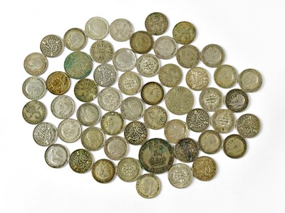 Lot 605 - A collection of half-silver United Kingdom...
