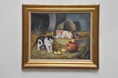 Lot 445 - EDUARDO CERRONE (1935-2010); oil on canvas,...