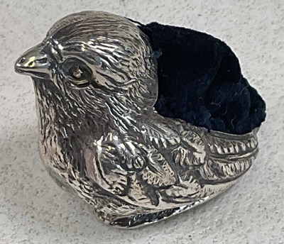 Lot 1071 - SAMPSON MORDAN; an Edwardian hallmarked silver...