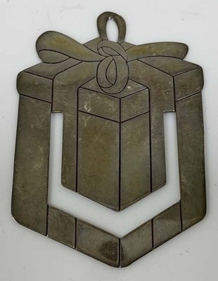 Lot 1101 - TIFFANY & CO; a sterling silver bookmark in...