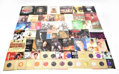 Lot 593 - A quantity of vinyl LPs to include Streisand...