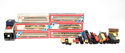 Lot 370 - HORNBY; a quantity of OO gauge track,...