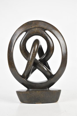 Lot 1548 - A contemporary Shona stone sculpture of an...