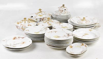 Lot 762 - GD & CO; an extensive Limoges tea and dinner...