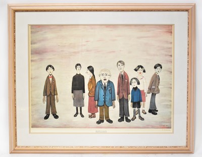 Lot 483 - LAURENCE STEPHEN LOWRY RBA RA (1887-1976); a...