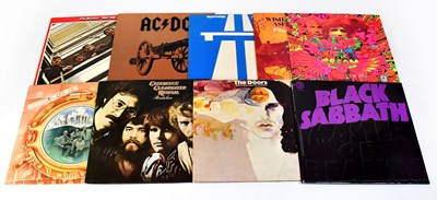 Lot 550 - A collection of vinyl LP records comprising...