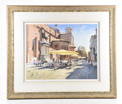 Lot 80 - ROBERT 'BOB' RICHARDSON (b.1938); pastel, 'The...