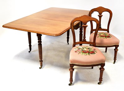 Lot 102 - A late 19th/early 20th century mahogany...