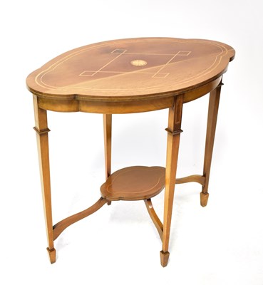 Lot 71 - An early 20th century mahogany occasional...