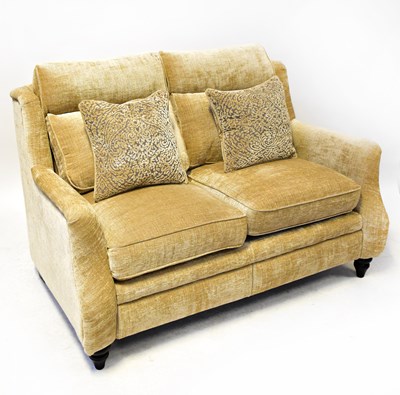 Lot 17 - PARKER KNOLL; a modern two-seater settee in...
